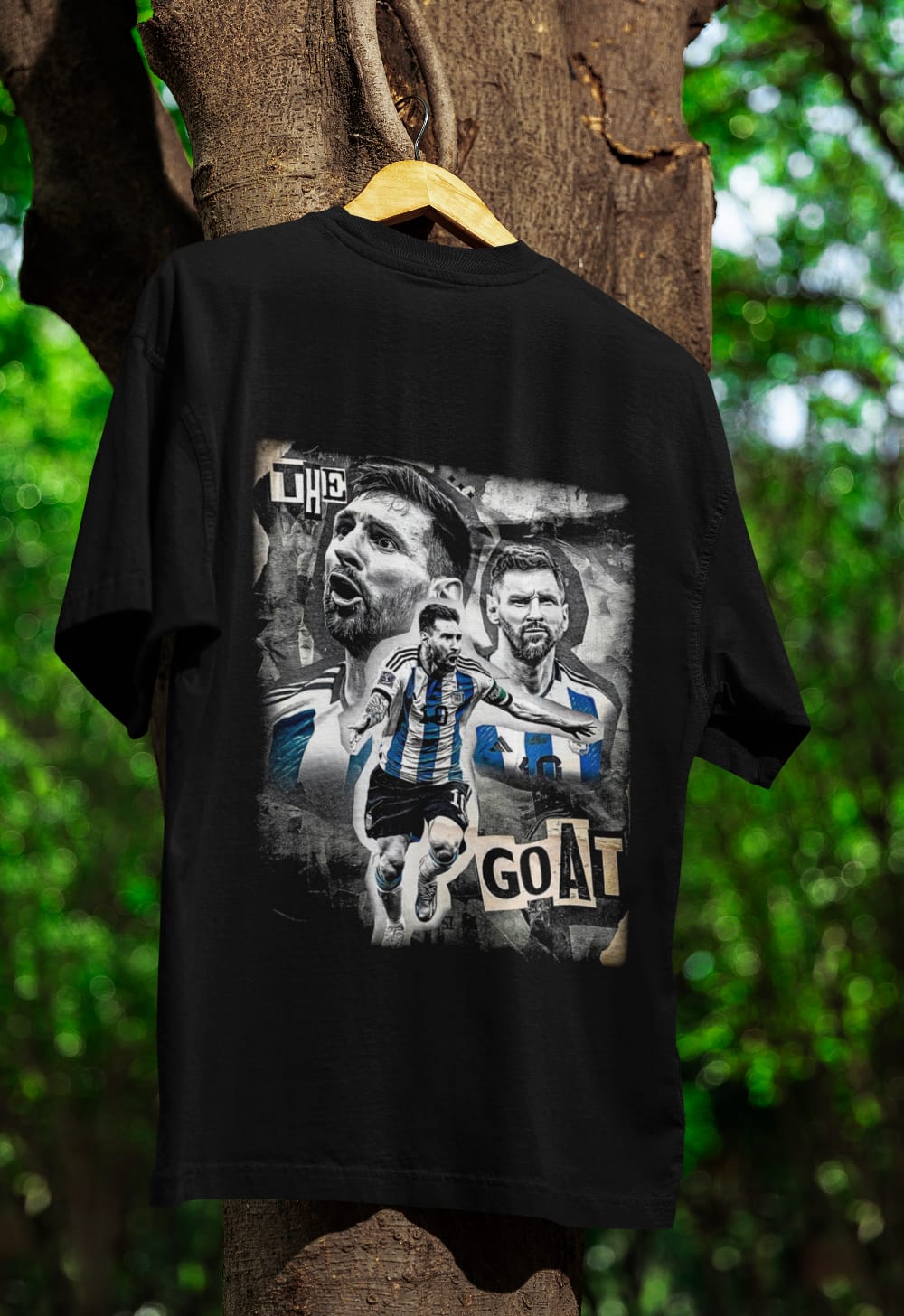 Messi The Goat Tee