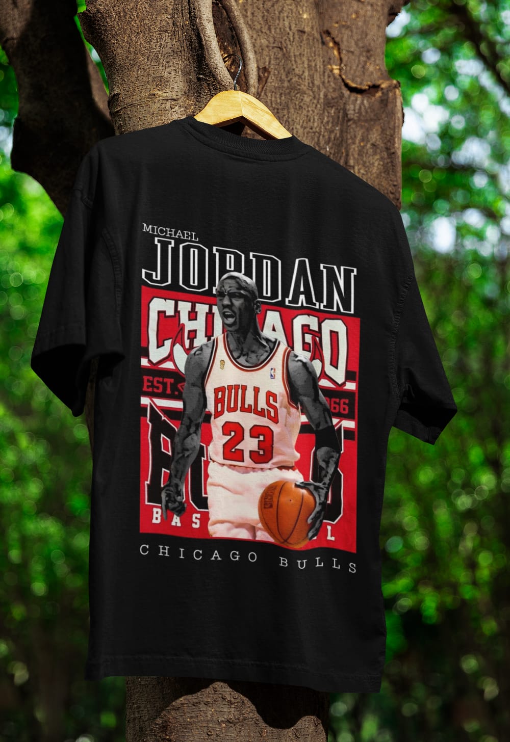 MICHAEL JORDAN CHICAGO BULLS TEE