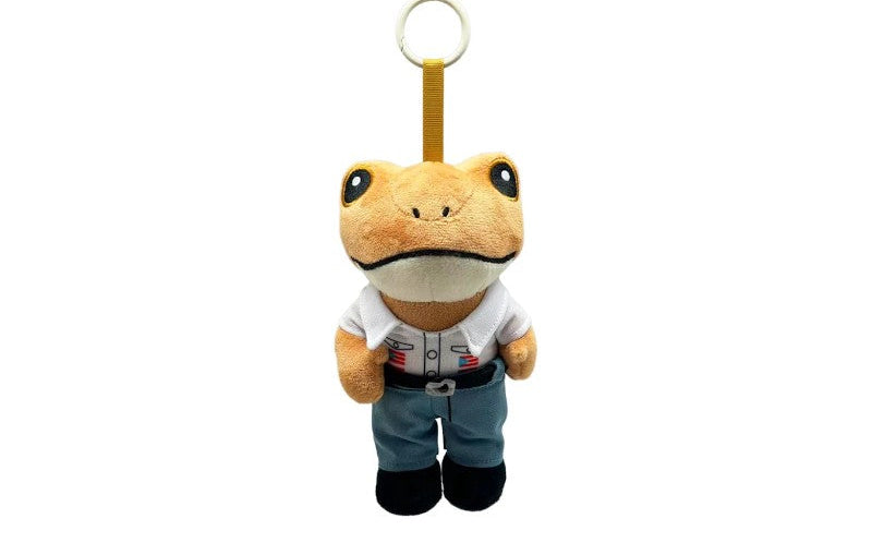 Bad Bunny Sapo Concho Músico Plush Keychain