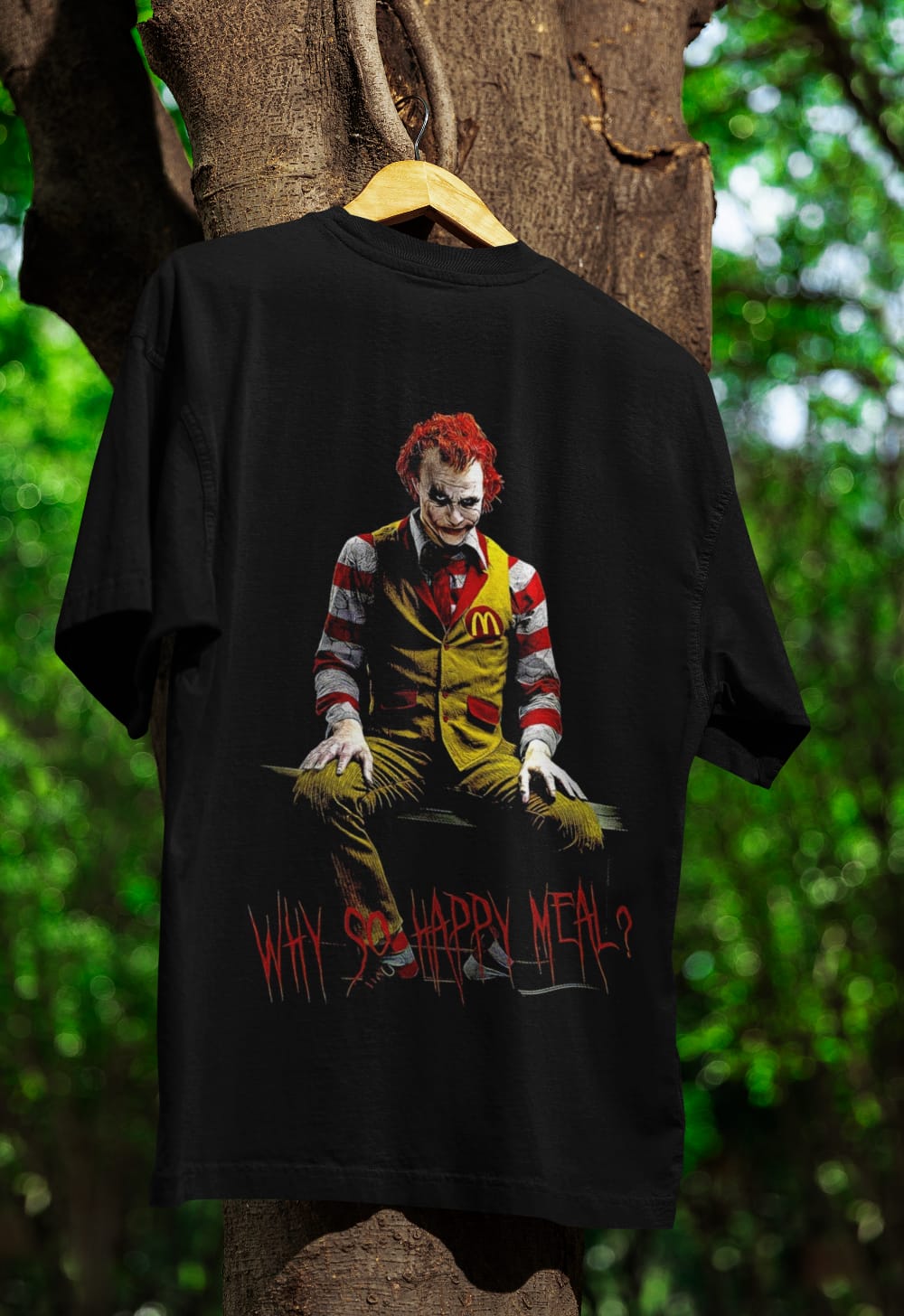 JOKER WHY SO HAPPY MEAL TEE