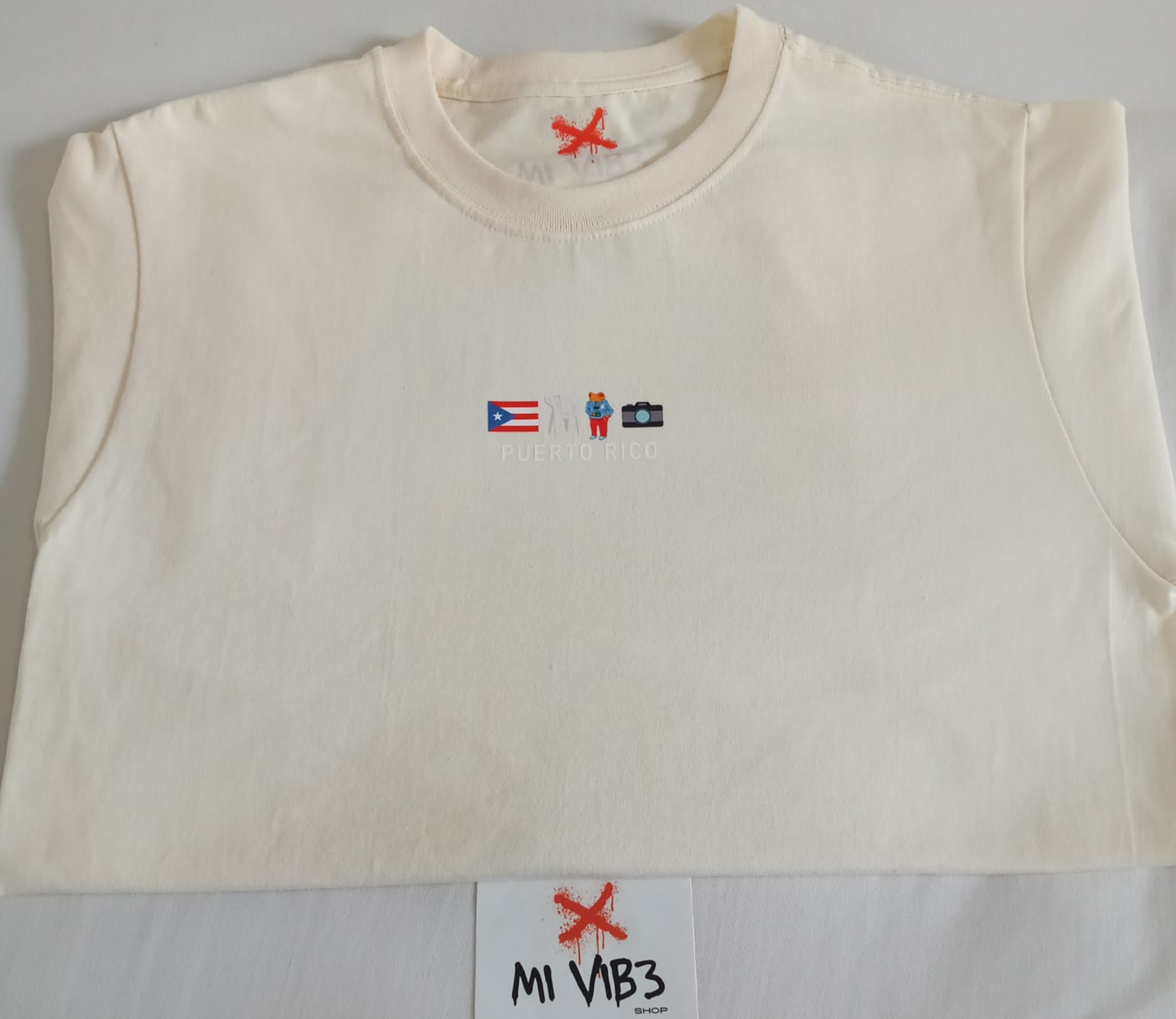 Puerto Rico Concho Sneakers tee
