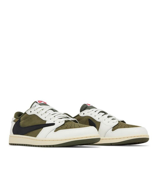 Travis Scott Air Jordan 1 Reverse Olive / Medium Olive