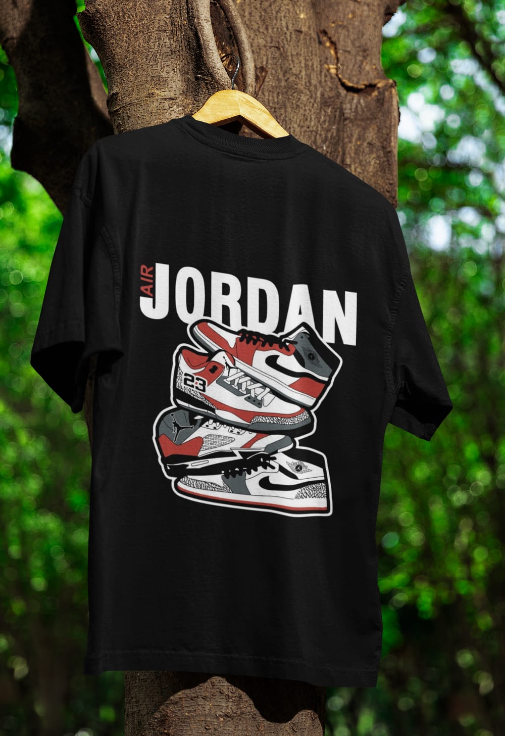 MICHAEL JORDAN RETRO SHOES TEE