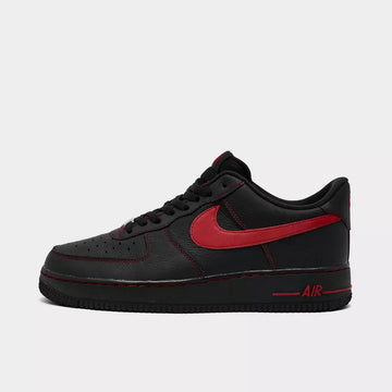 Nike Air Force 1 07 Black and Red