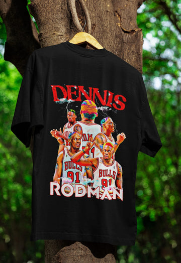 DENNIS RODMAN CHICAGO BULLS TEE