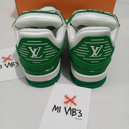 Louis Vuitton Green Monogram Denim