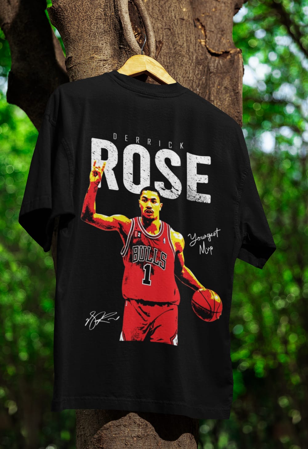 DERRICK ROSE YOUNGEST MVP TEE