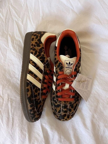 Adidas Samba OG Leopard Preloved Red