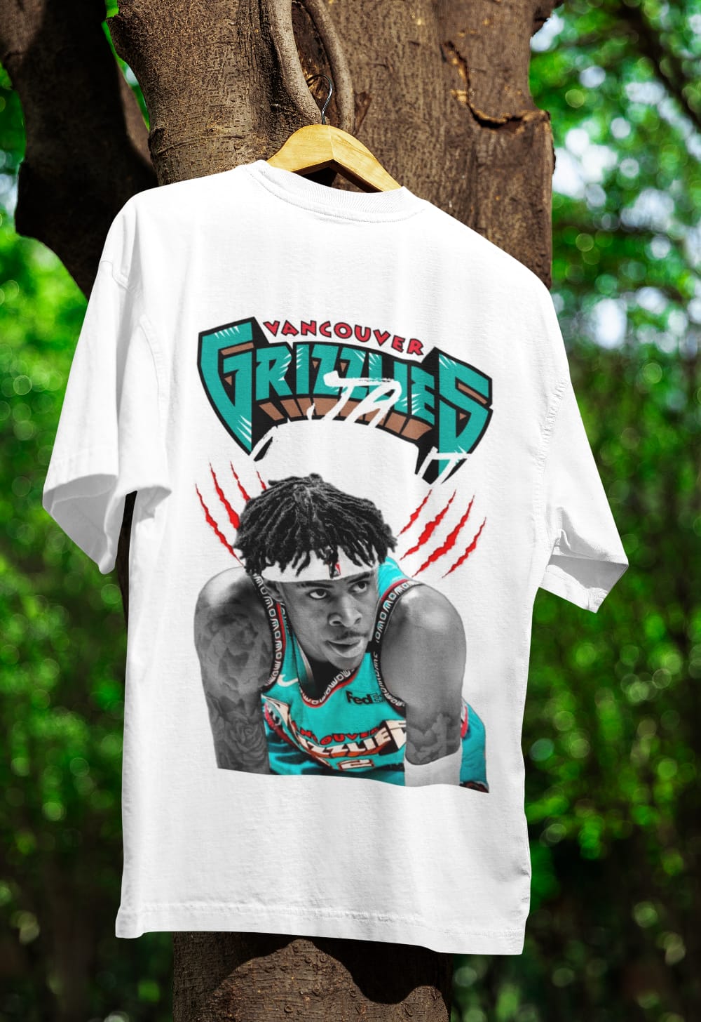 JA MORANT VANCOUVER GRIZZLIES TEE