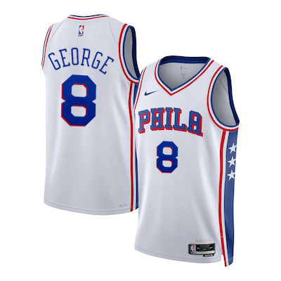 Philadelphia 76ers Paul George 8 Jersey