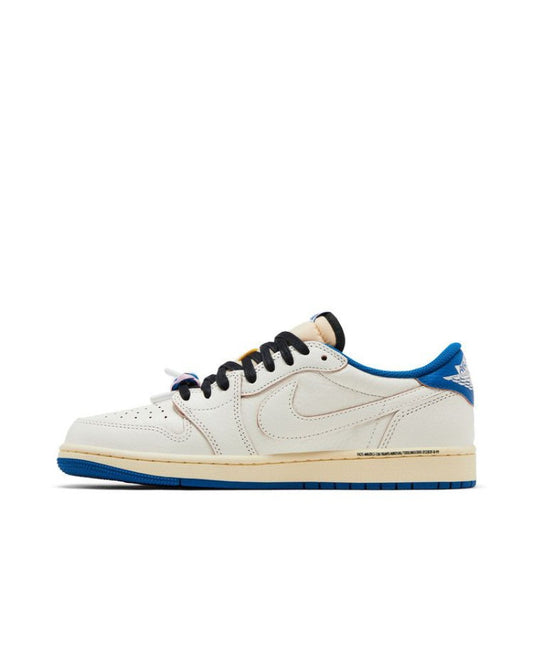 Travis Scott Air Jordan 1 Retro low OG Sail Military Blue