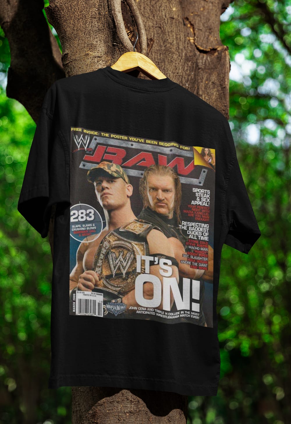 WWE JOHN CENA AND TRIPLE H TEE
