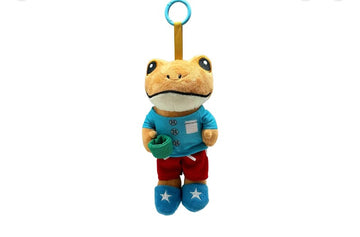 Bad Bunny Sapo Concho Plush Keychain
