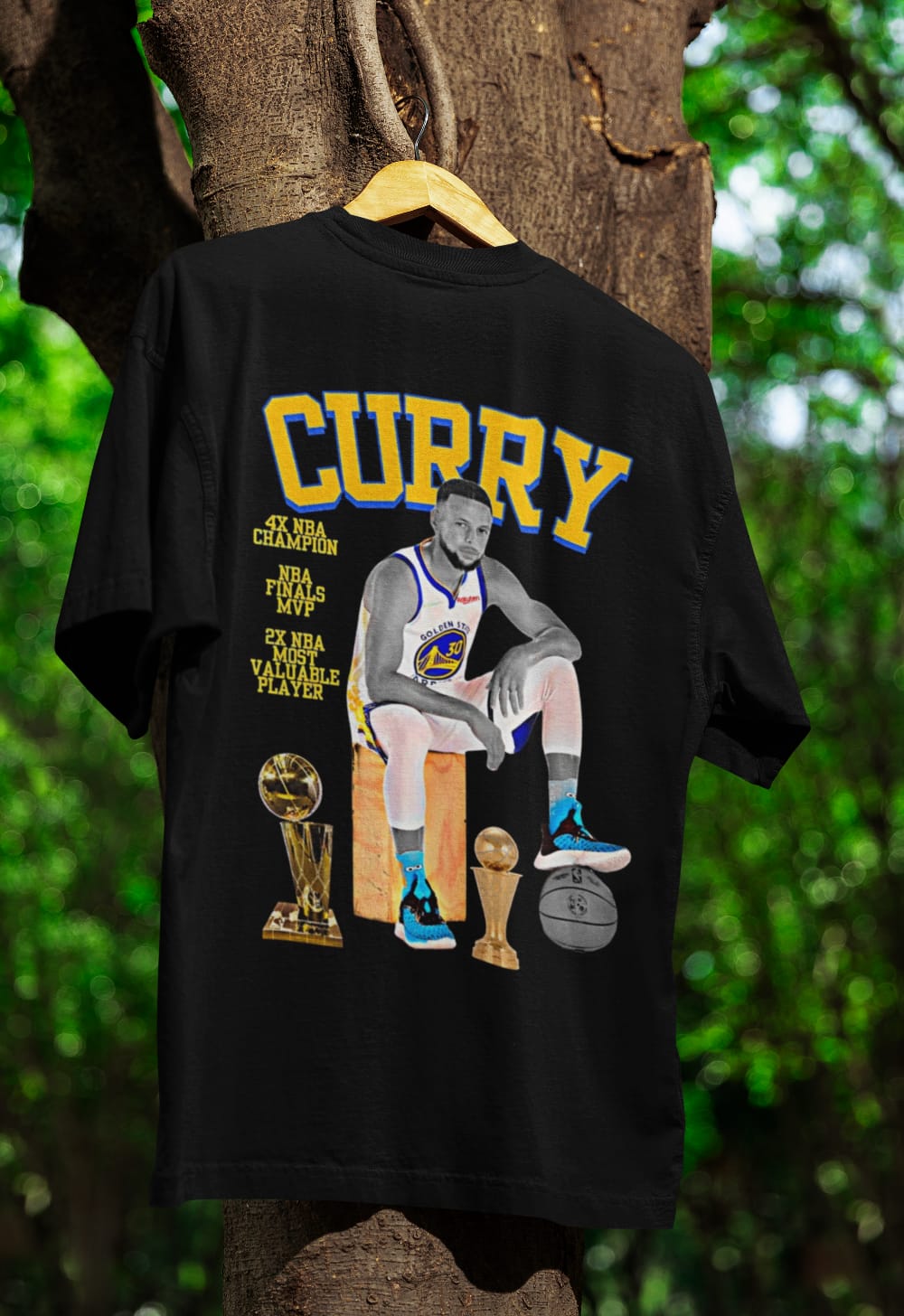 STEPHEN CURRY NBA CHAMPION TEE