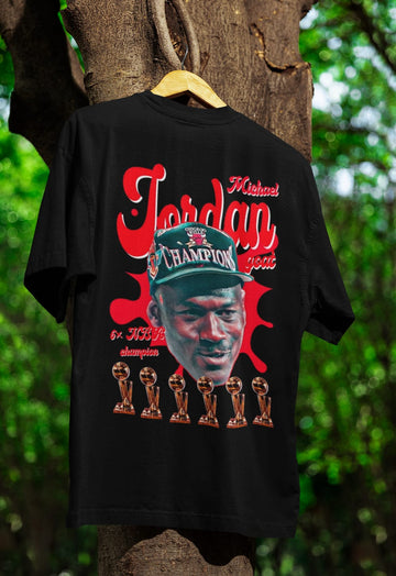 MICHAEL JORDAN 6 NBA CHAMPION