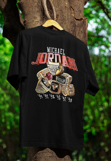 MICHAEL JORDAN 6 RINGS TEE
