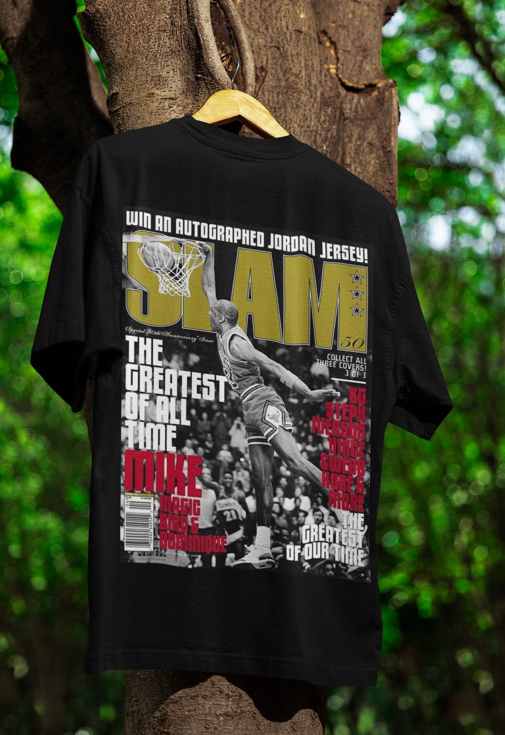 SLAM JORDAN GREATEST OF ALL TIME TEE