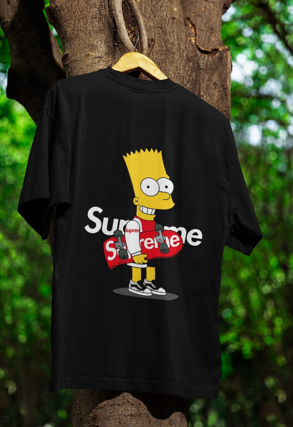 SUPREME BART SIMPSON TEE